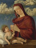 欧洲12-19世纪油画一_BELLINI, Giovanni - The Virgin and Child 2